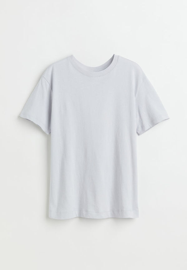 H & M - T-shirt i bomull - Blå