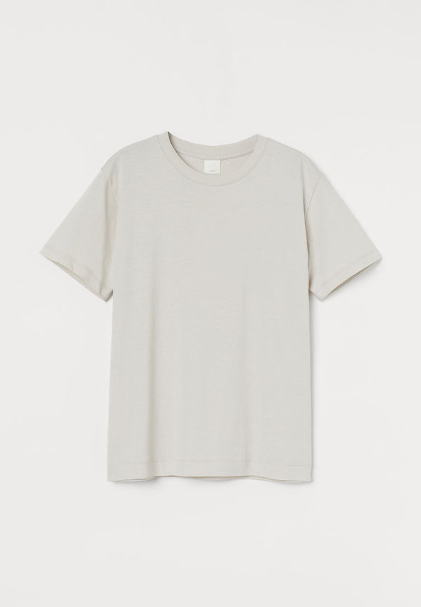 H & M - T-shirt i bomull - Grön