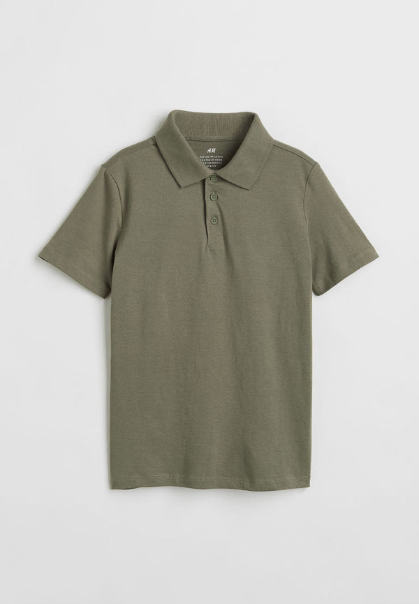 H & M - Tenniströja i bomull - Grön