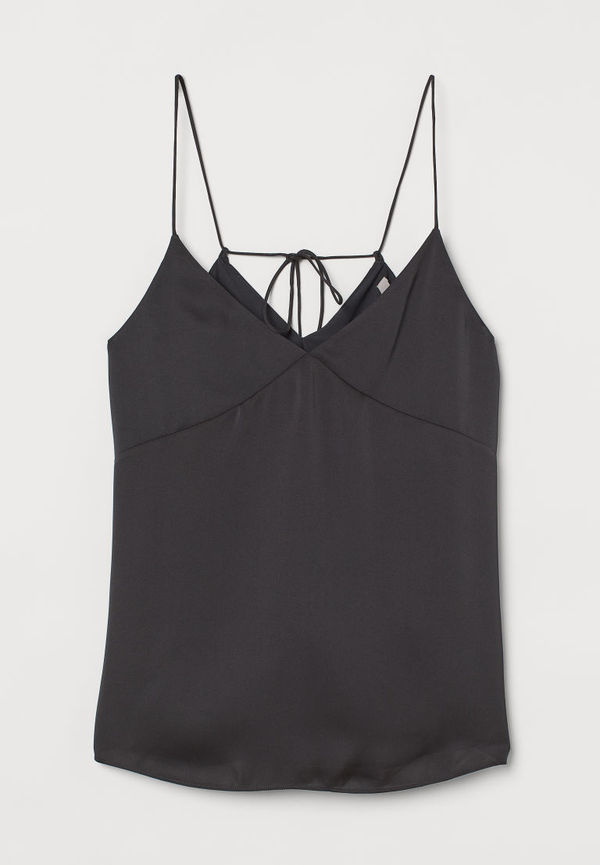 H & M - V-ringat linne - Grå