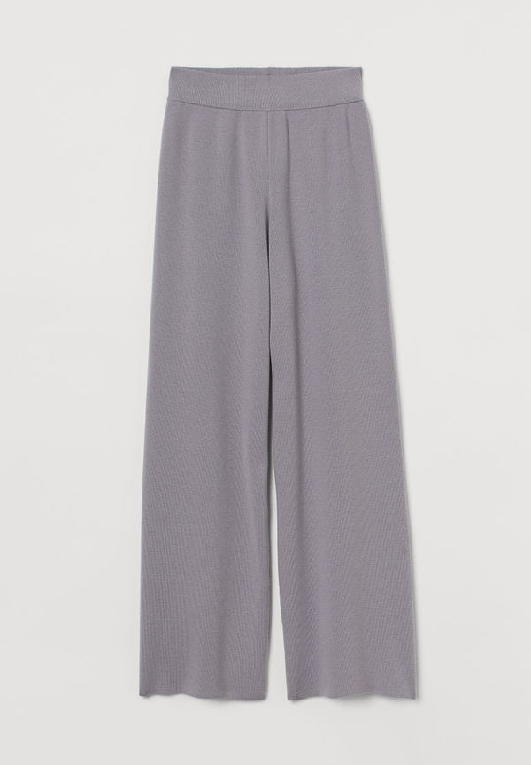 H & M - Vid byxa - Grå