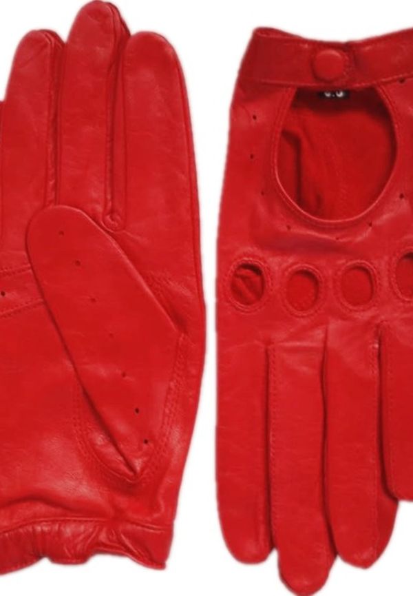 Handskbutiken - Handskar - Röd - Dam - Storlek: 8 1/2 In,9 IN
