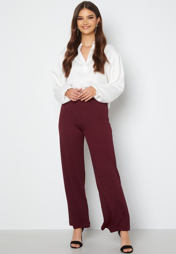 Happy Holly Vera wide pants Wine-red 32/34