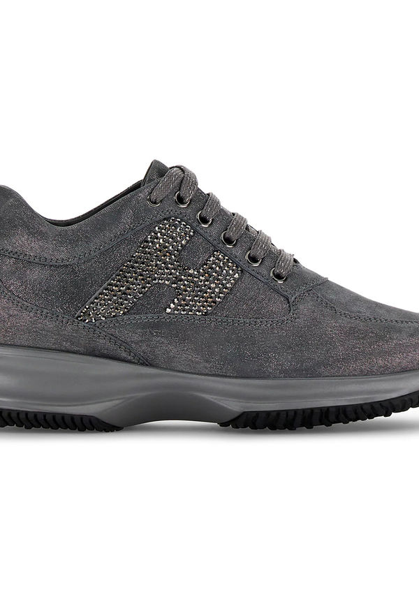 Hogan - Sneakers - Grå - Dam - Storlek: 35 Eu,35 1/2 EU
