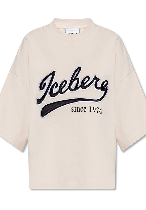 Iceberg - T-shirts - Vit - Dam - Storlek: Xs,S,M