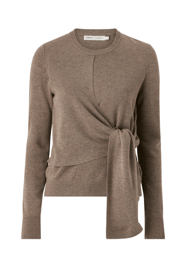 InWear - Tröja EsmaIW Tie Pullover - Beige