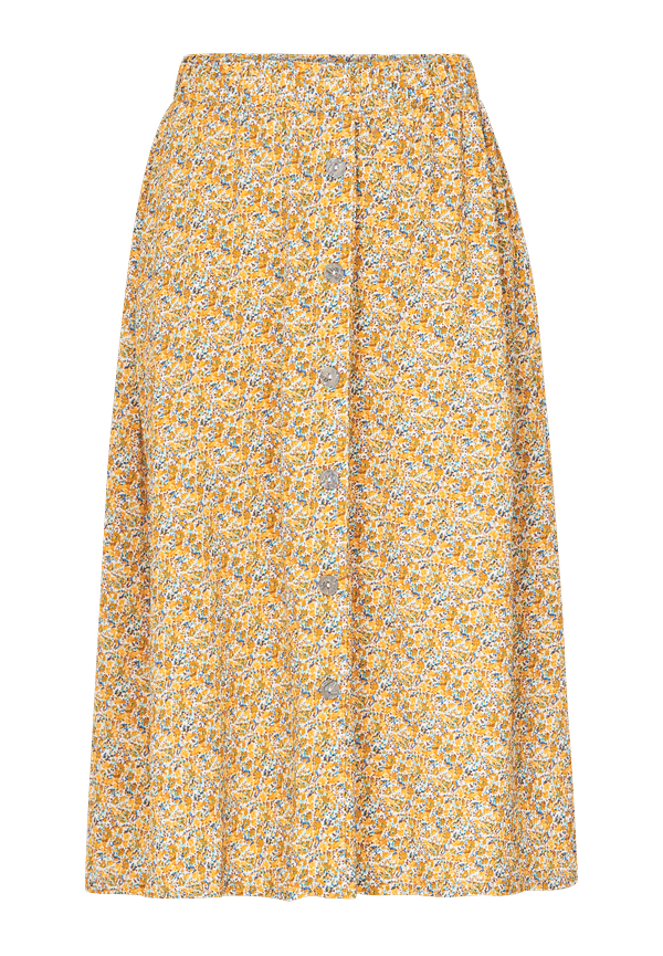 JDY - Kjol jdyLotus Button Skirt Jrs - Orange