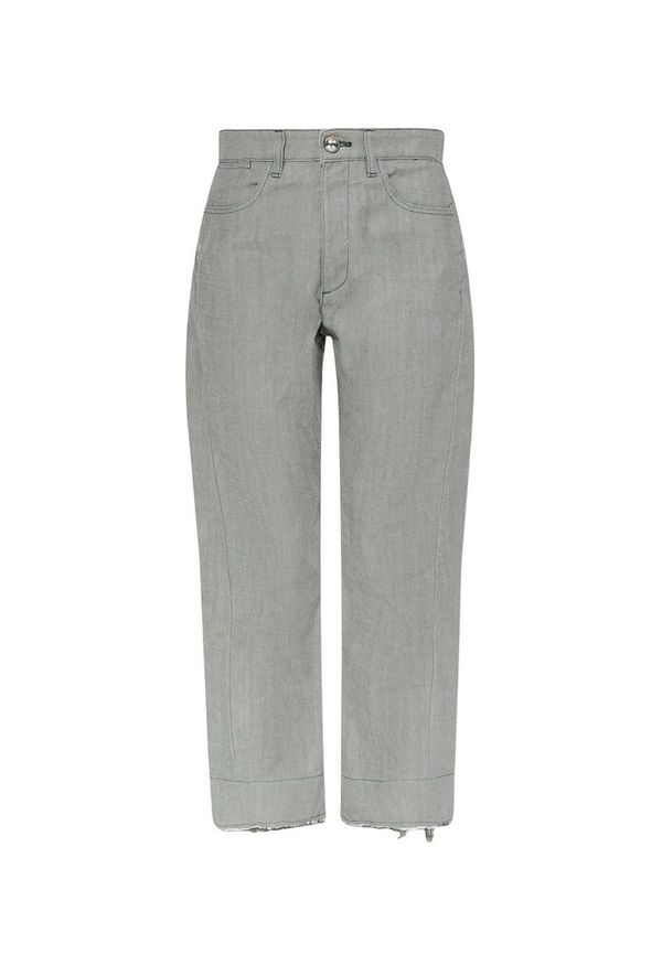 Jil Sander - Boyfriend Jeans - Grön - Dam - Storlek: S,M