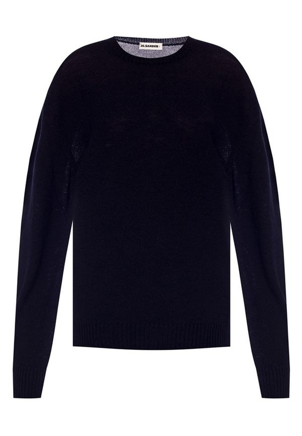 Jil Sander - Stickade tröjor & koftor - Svart - Dam - Storlek: XL