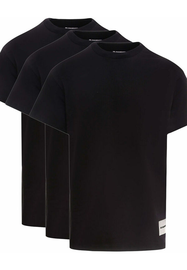 Jil Sander - T-shirts - Svart - Dam - Storlek: S,M