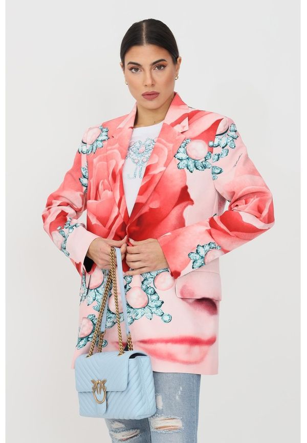 Just Cavalli - Blazer - Röd - Dam - Storlek: Xl,L