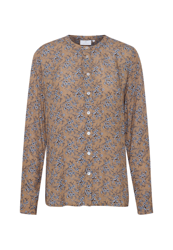 KAFFE - Blus kaJaden Shirt - Beige