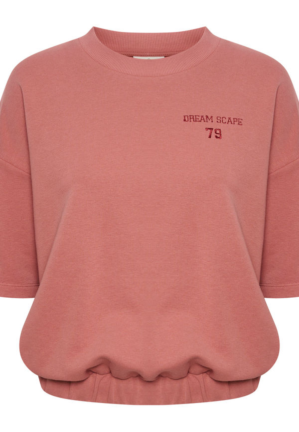 Kaffe - Hoodies - Röd - Dam - Storlek: L