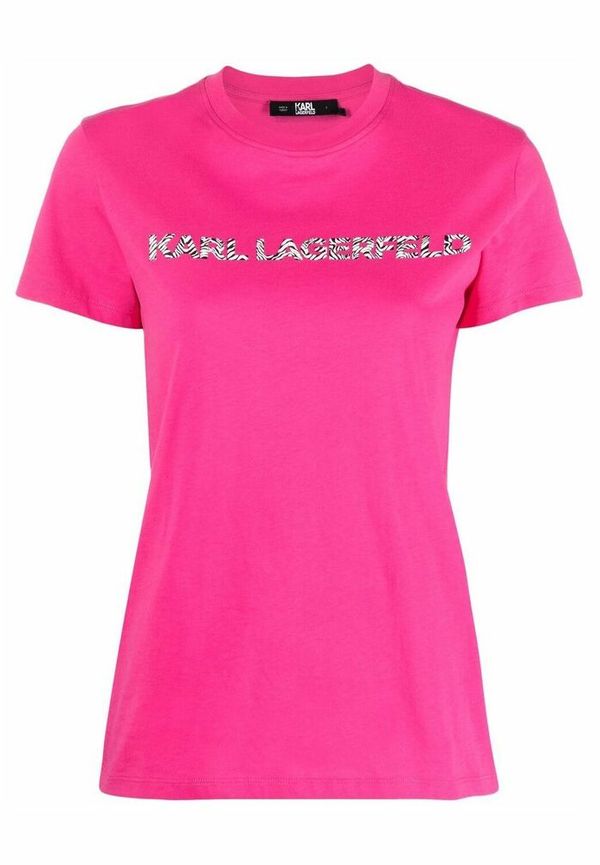Karl Lagerfeld - T-shirts - Rosa - Dam - Storlek: Xl,Xs,L,S,M