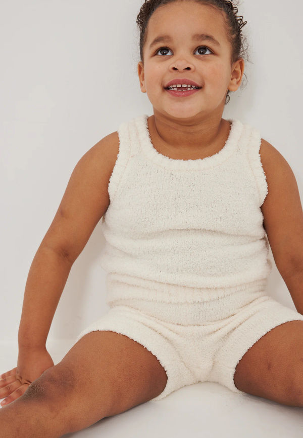 KIDS by NA-KD Loungetopp - Offwhite