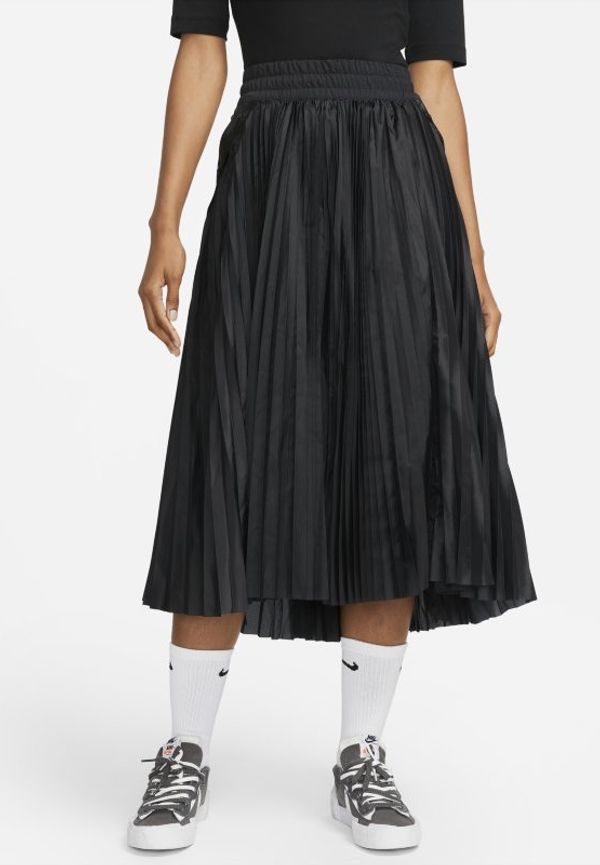 Kjol Nike x sacai för kvinnor - Svart