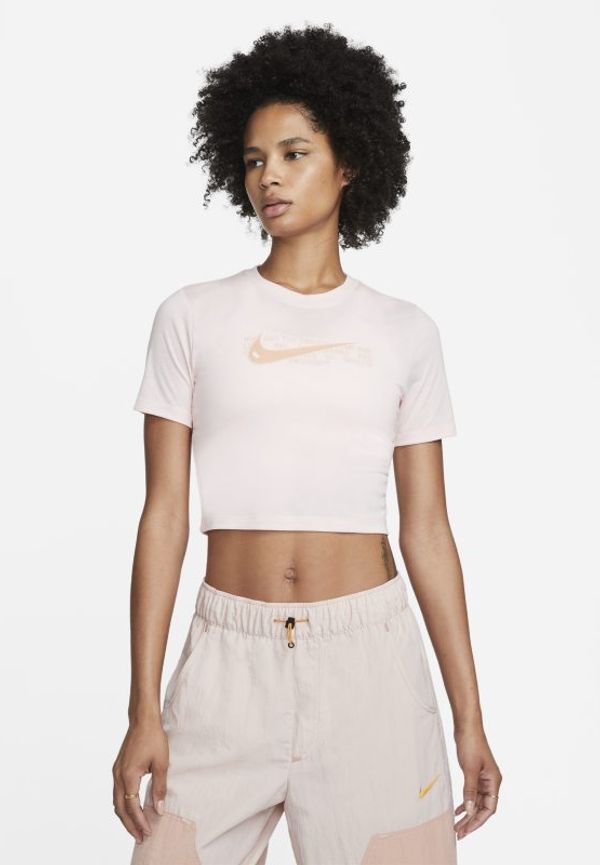 Kort T-shirt Nike Sportswear för kvinnor - Rosa