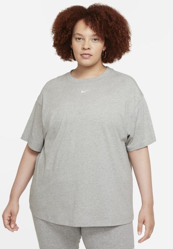 Kortärmad t-shirt i oversize-modell Nike Sportswear Essential för kvinnor - Grå