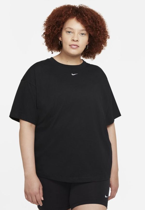 Kortärmad t-shirt i oversize-modell Nike Sportswear Essential för kvinnor - Svart