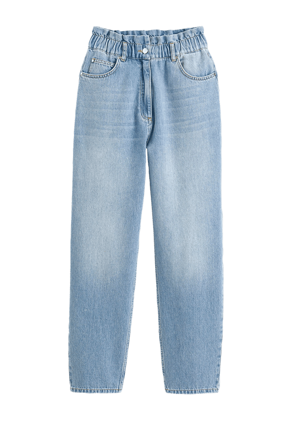 La Redoute - Paperbag jeans - Blå