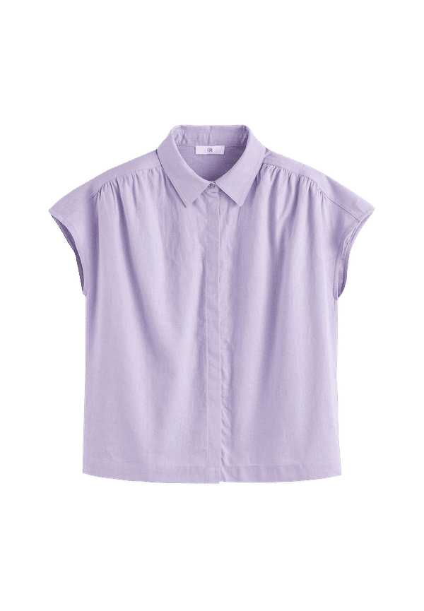 La Redoute - Ärmlös skjorta - Rosa