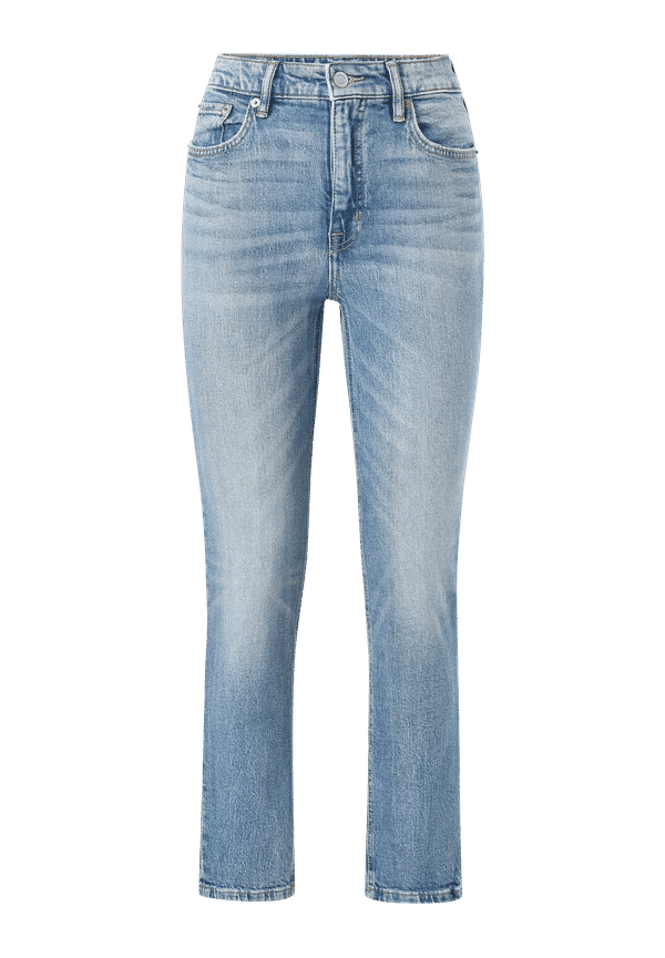Lauren Ralph Lauren - Jeans High-rise Straight Ankle - Blå