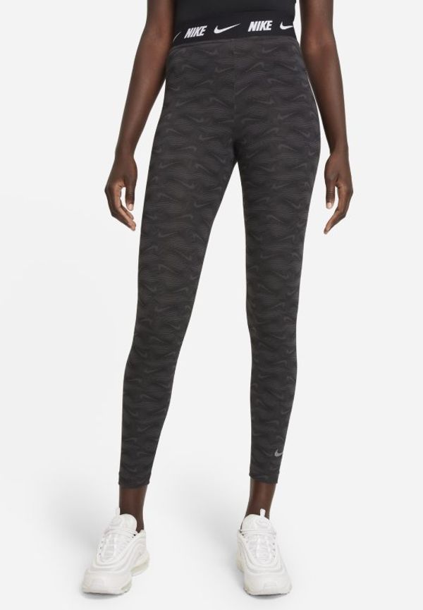 Leggings med hög midja Nike Sportswear Club för kvinnor - Grå