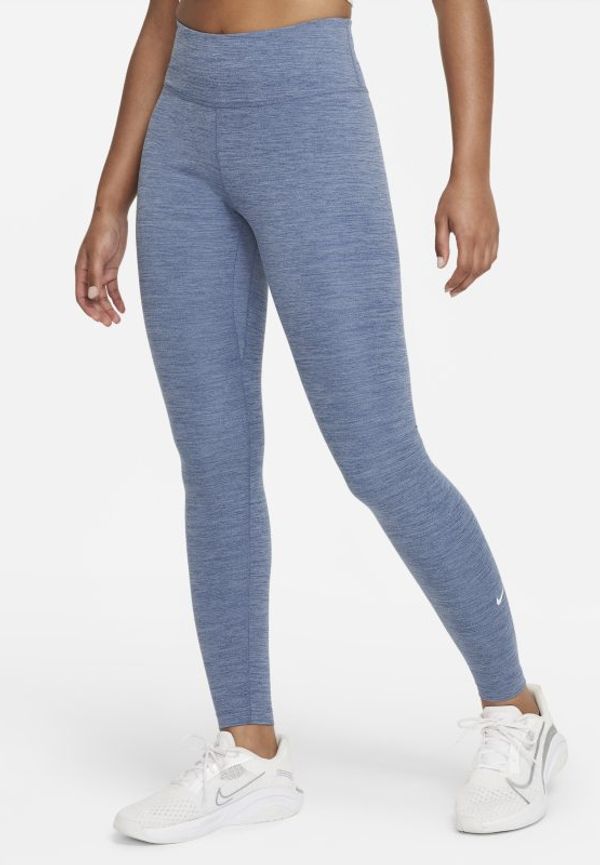 Leggings med mellanhög midja Nike One Dri-FIT för kvinnor - Blå