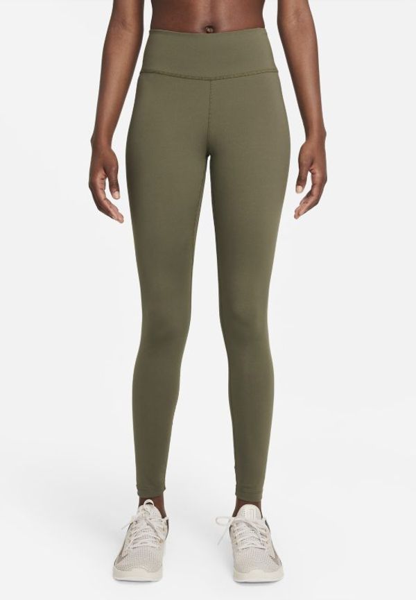 Leggings med mellanhög midja Nike One Dri-FIT för kvinnor - Brun