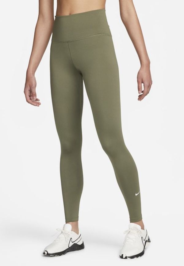 Leggings Nike Dri-FIT One med hög midja för kvinnor - Grön
