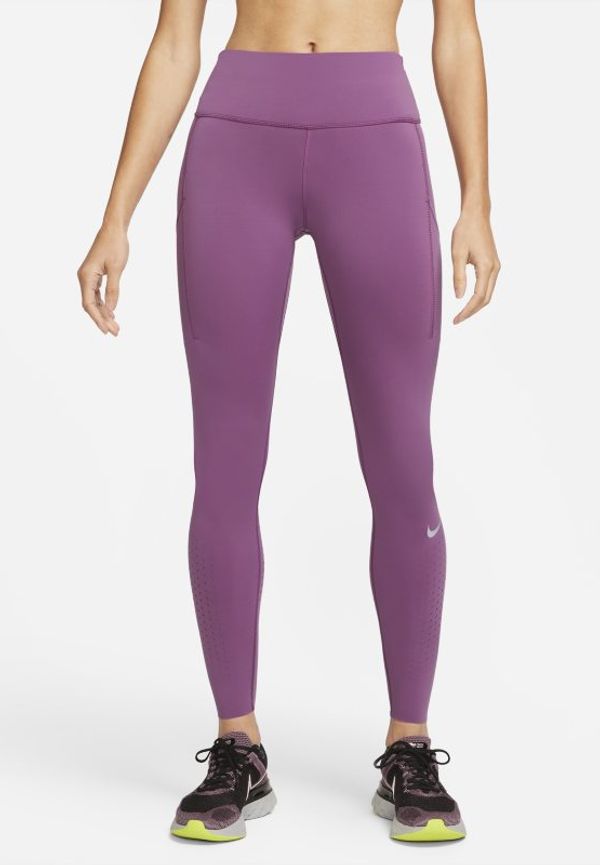 Leggings Nike Epic Luxe med medelhög linning för kvinnor - Lila