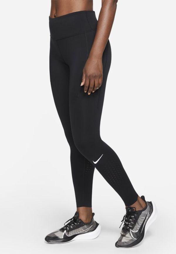 Leggings Nike Epic Luxe med medelhög linning för kvinnor - Svart