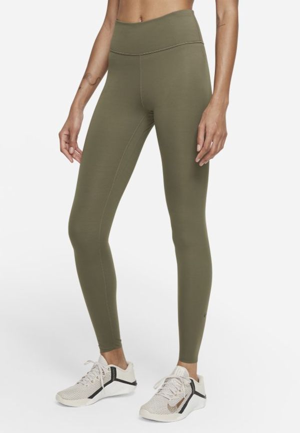 Leggings Nike One Luxe med mellanhög midja för kvinnor - Grön
