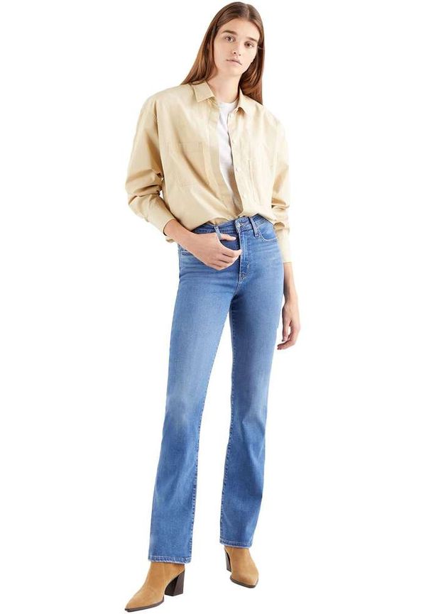 Levi's - Skinny Jeans - Blå - Dam - Storlek: W31 L30,W24 L30,W30 L32