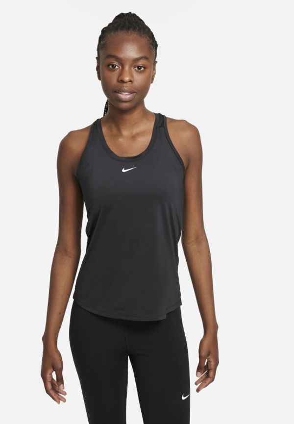 Linne med smal passform Nike Dri-FIT One för kvinnor - Svart