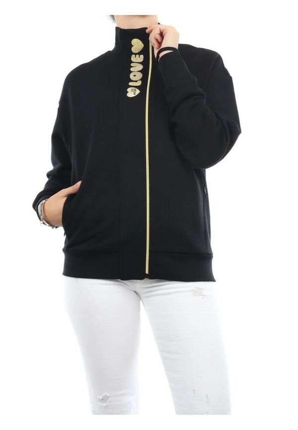 Love Moschino - Hoodies - Svart - Dam - Storlek: Xs,2Xs,S