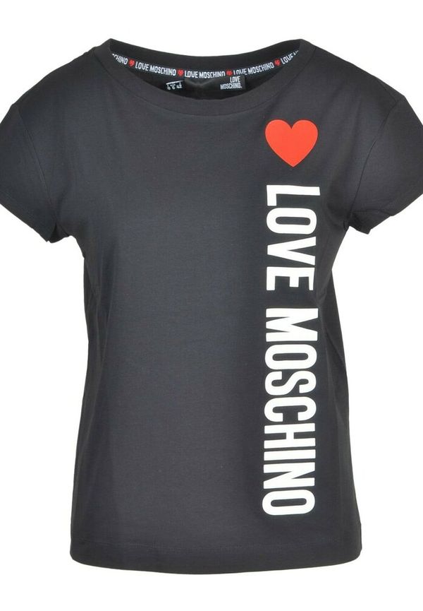 Love Moschino - T-shirts - Svart - Dam - Storlek: L,M