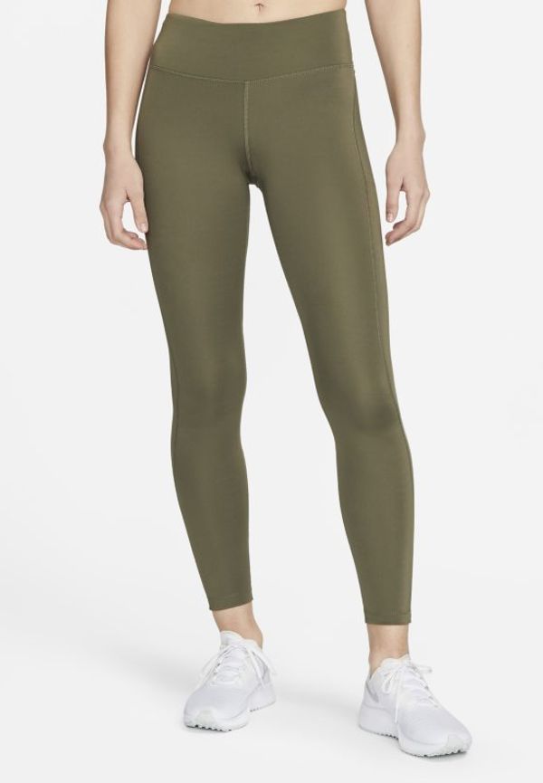 Löparleggings Nike Epic Fast med medelhög midja och ficka för kvinnor - Grön