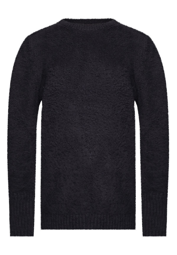 Maison Margiela - Stickade tröjor & koftor - Svart - Dam - Storlek: XS