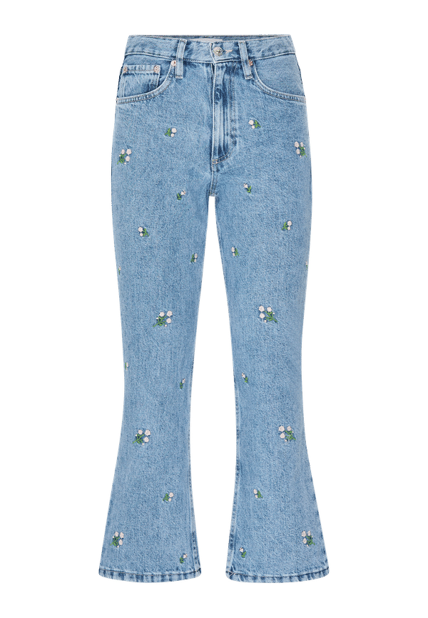Mango - Jeans Daisy - Blå