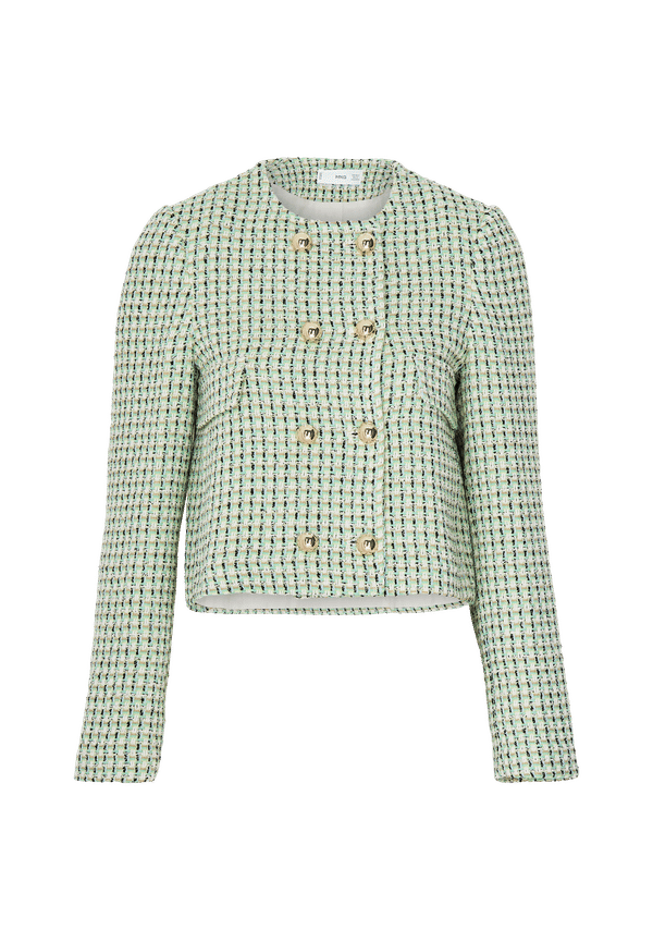 Mango - Kavaj Chaqueta - Grön