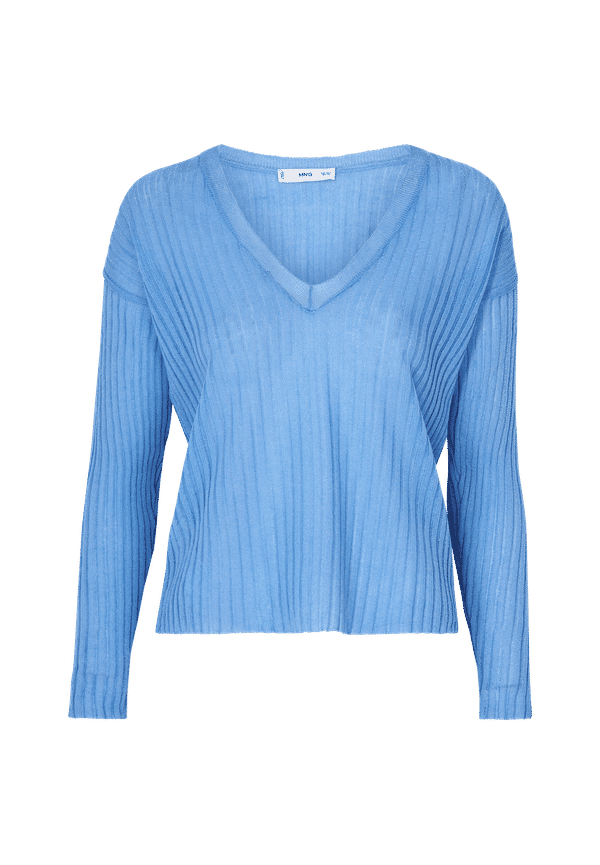 Mango - Topp Galasv Jumper - Blå