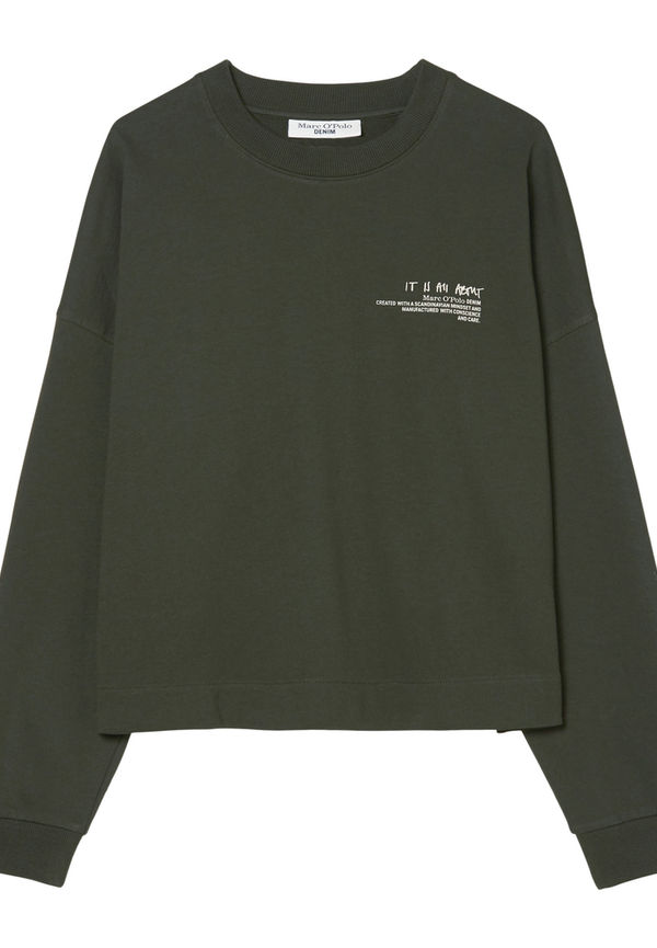 Marc O'Polo - Hoodies - Grön - Dam - Storlek: Xl,Xs,L,S,M