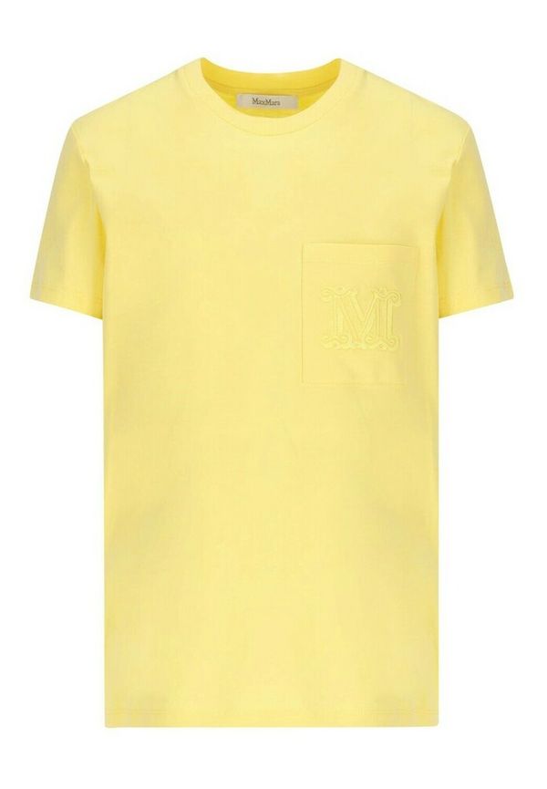 Max Mara - T-shirts - Gul - Dam - Storlek: M