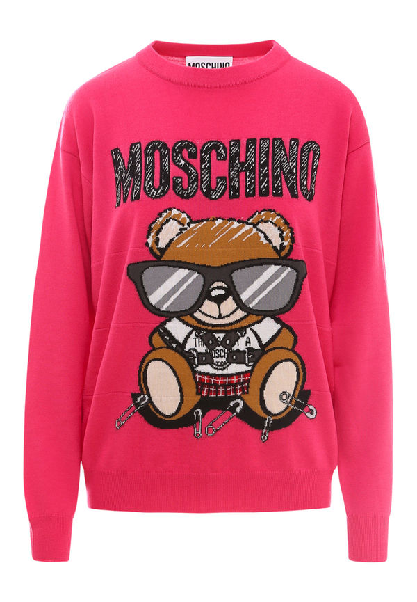 Moschino - Hoodies - Rosa - Dam - Storlek: S