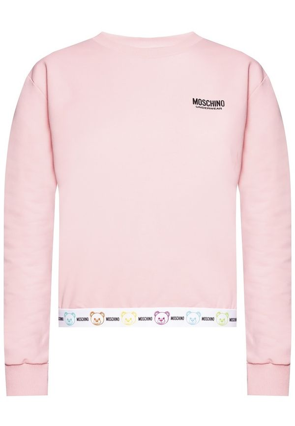 Moschino - Hoodies - Rosa - Dam - Storlek: Xs,S,M