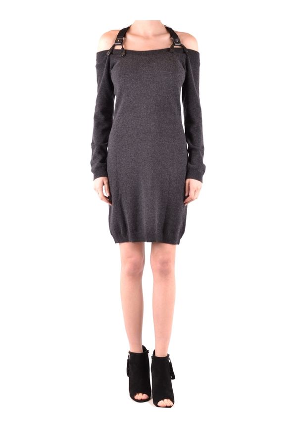 Moschino - Klänningar - Grå - Dam - Storlek: XS