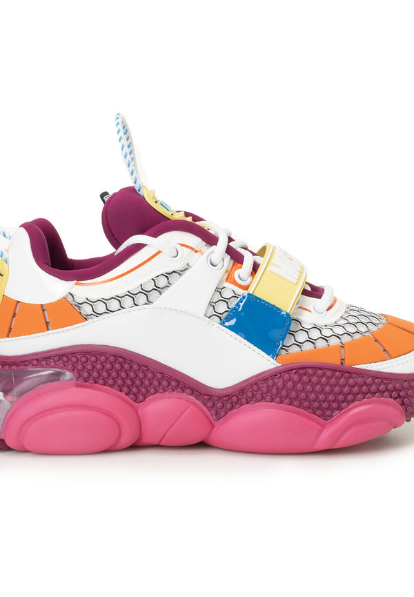 Moschino - Sneakers - Röd - Dam - Storlek: 35 EU