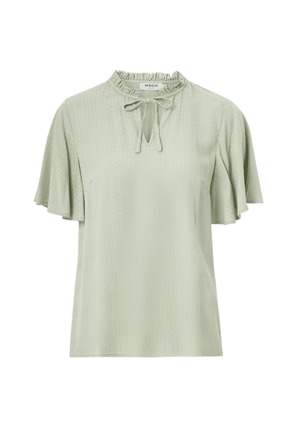 Moss Copenhagen - Blus Lania 2/4 Top - Grön