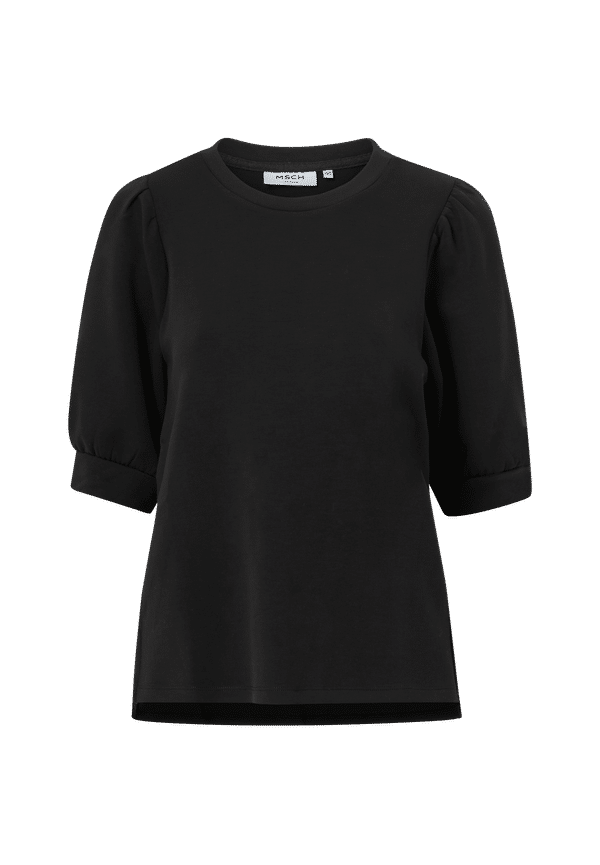 Moss Copenhagen - Sweatshirt Isora Ima Q 2/4 Puff Sweatshirt - Svart